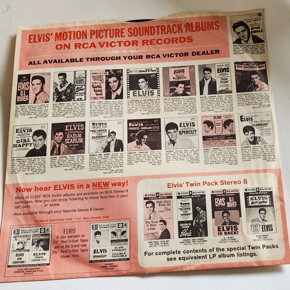 Vintage "Elvis" Presley Record Album - Picture 4 of 6